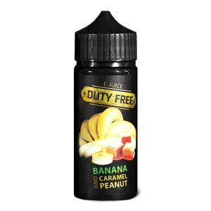 Duty Free Juice Black - Banana And Peanut Caramel